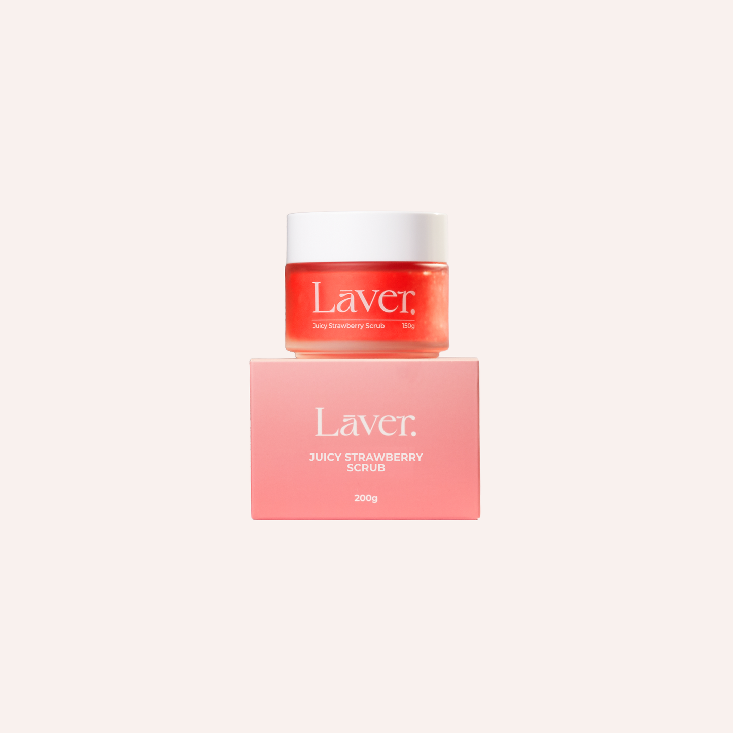 Strawberry Feminine Body Scrub