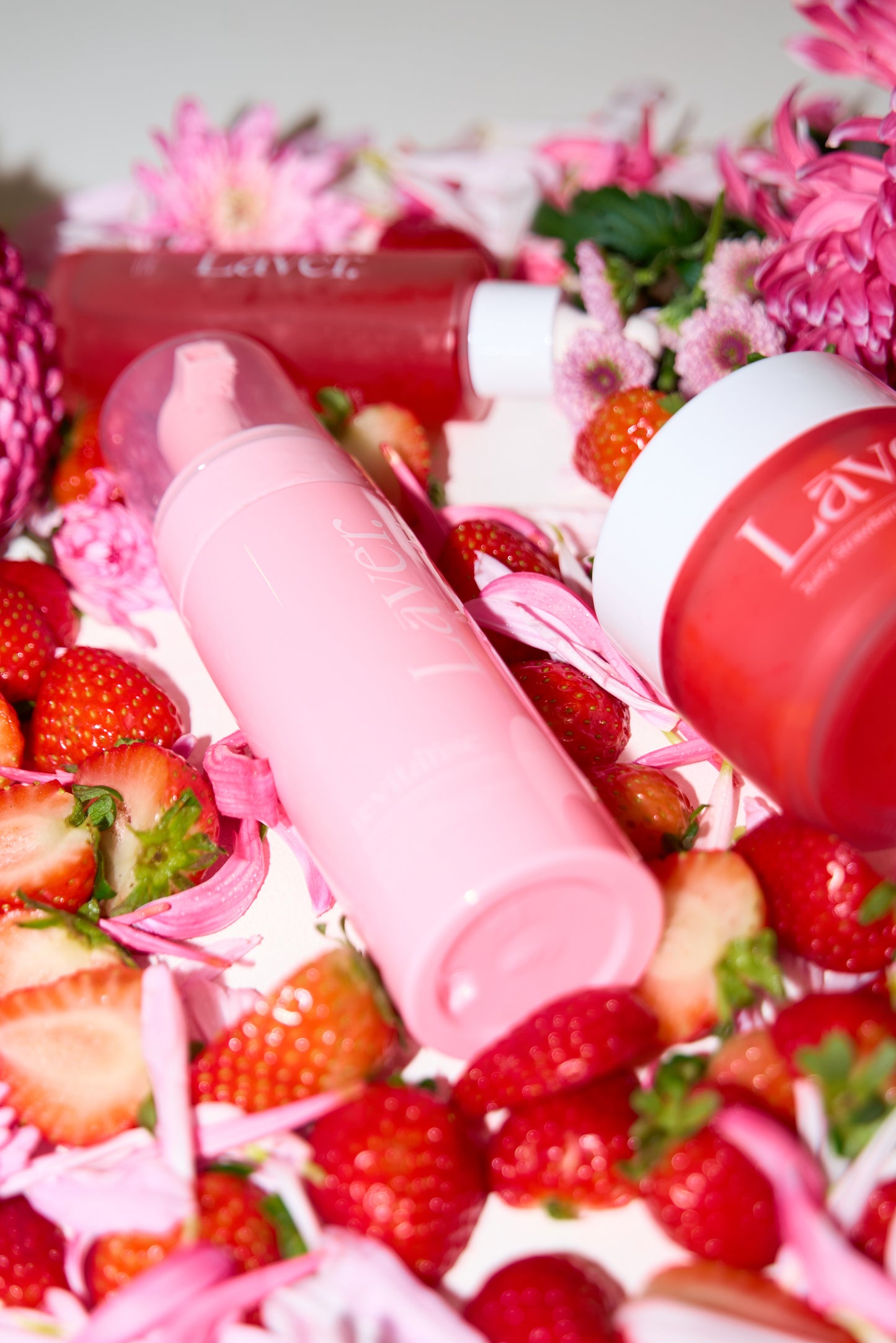 Strawberry Feminine Intimate Foam Wash PH Balanced Bundle Set